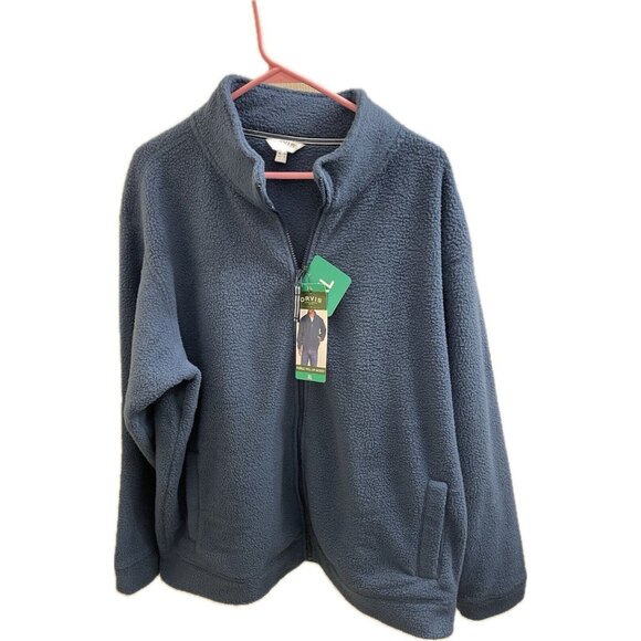 Orvis Other - Orvis Men’s Full Zip Fleece Jacket with Pockets Blue Size XL